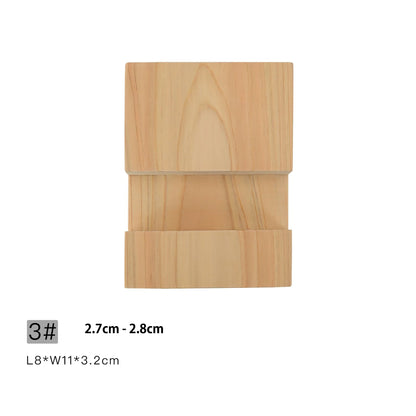 Support de planche à découper en bois Hinoki massif