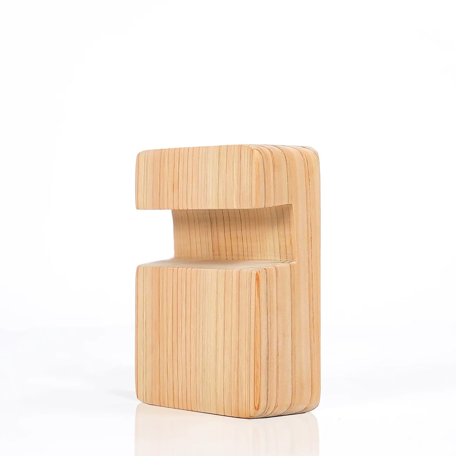 Support de planche à découper en bois Hinoki massif