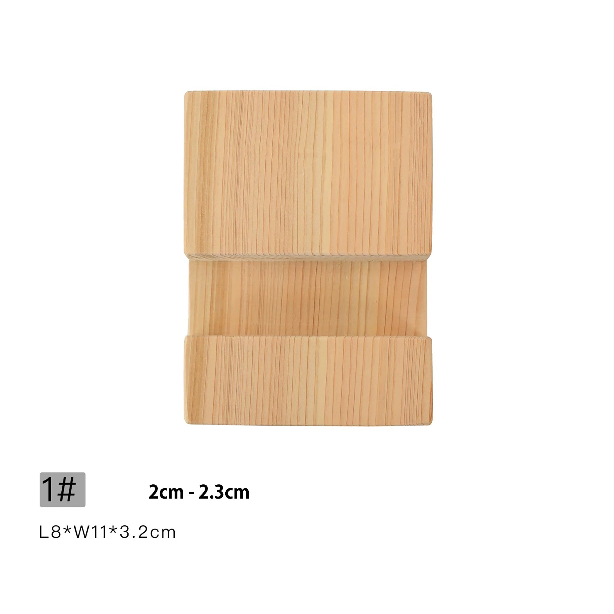 Support de planche à découper en bois Hinoki massif