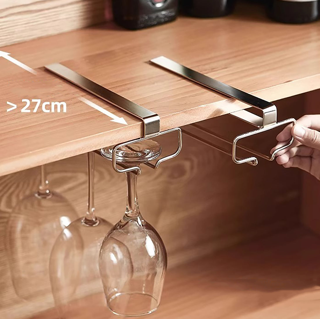 Support porte-verres SHIMOYAMA en acier inoxydable