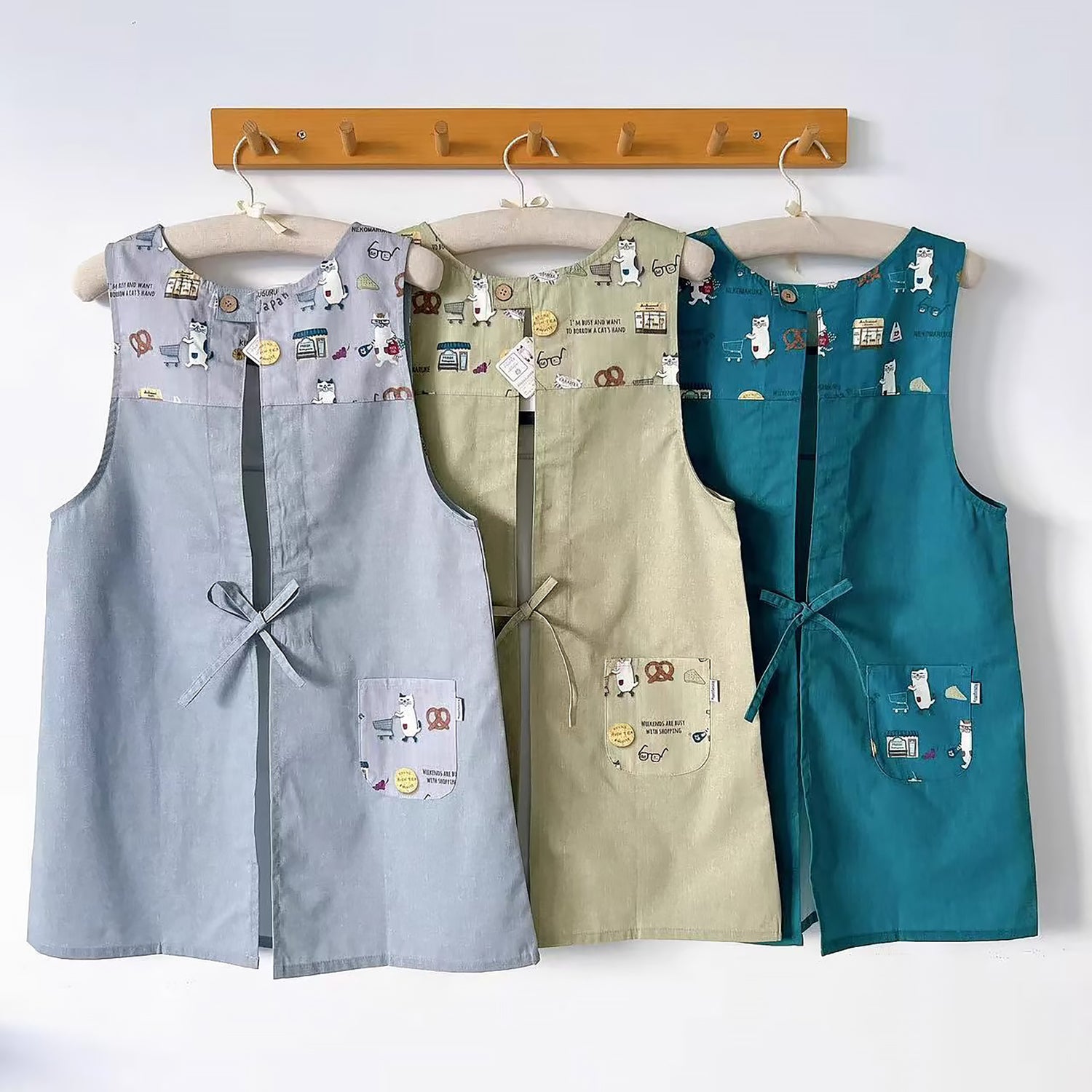 Tablier Kusuguru japonais anti-taches