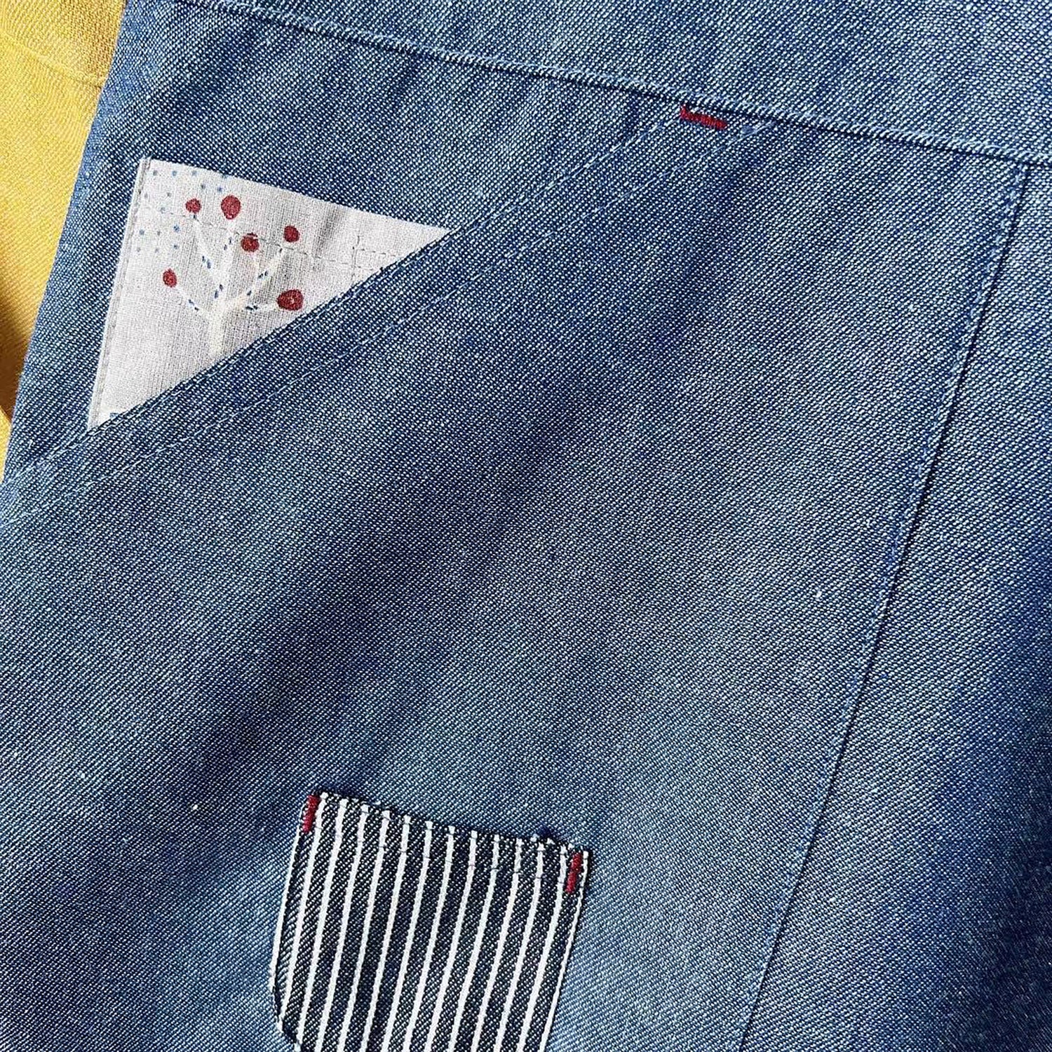 Tablier Kusuguru avec motif chat