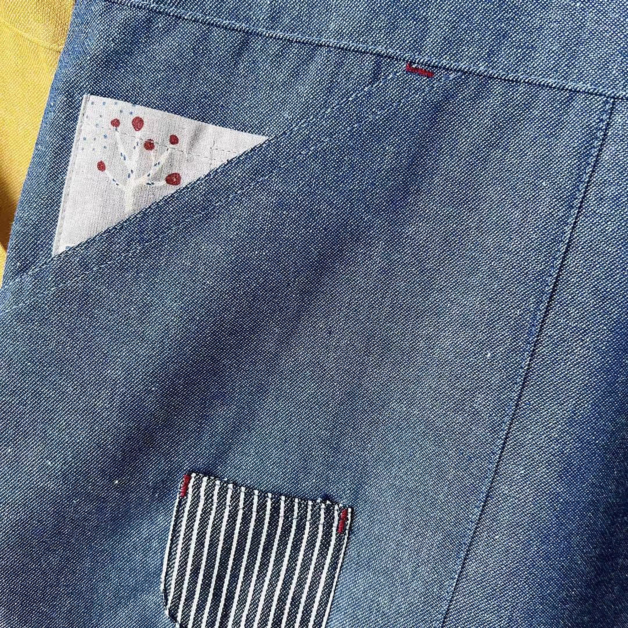 Tablier Kusuguru avec motif chat