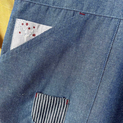 Tablier Kusuguru avec motif chat