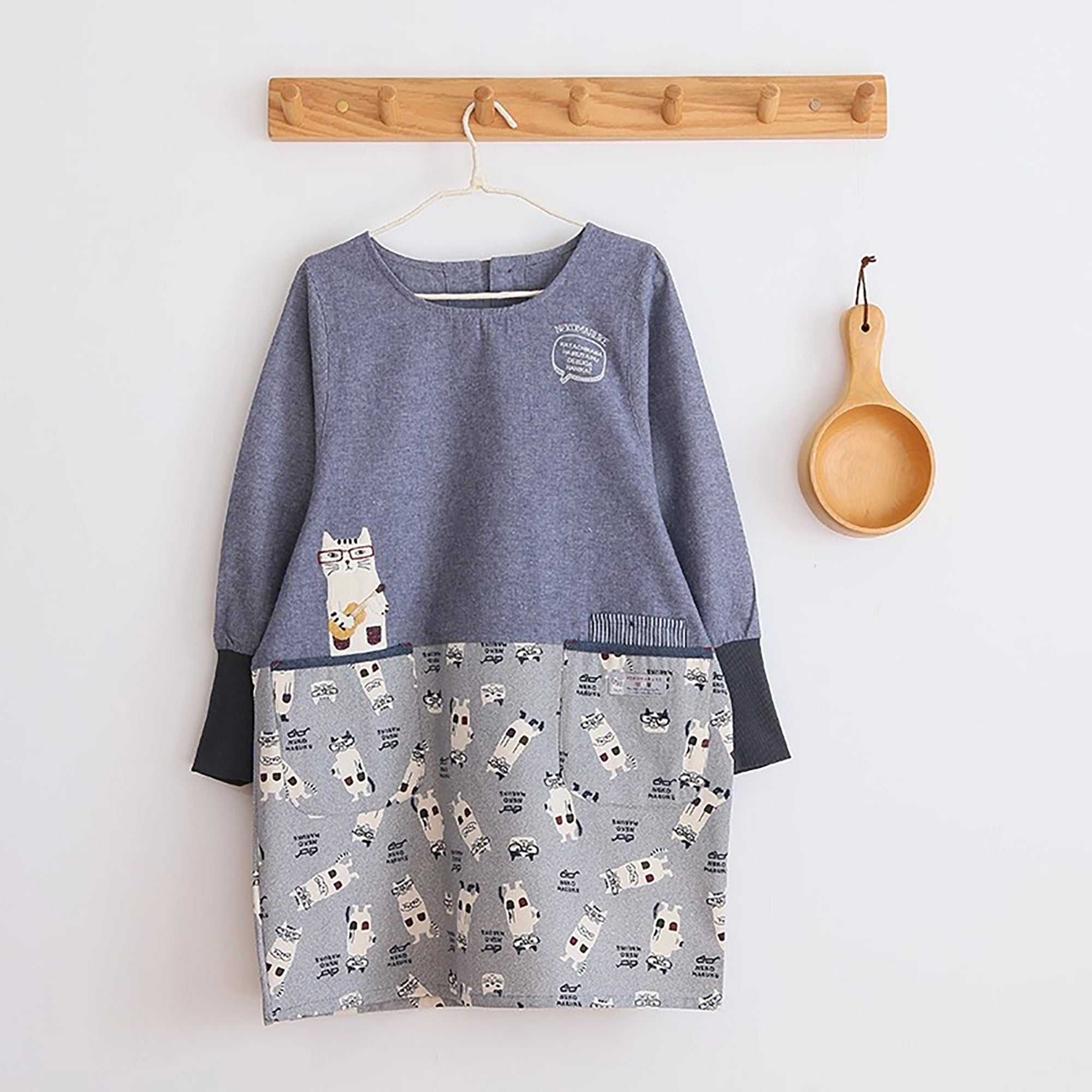 Tablier japonais chat Kusuguru