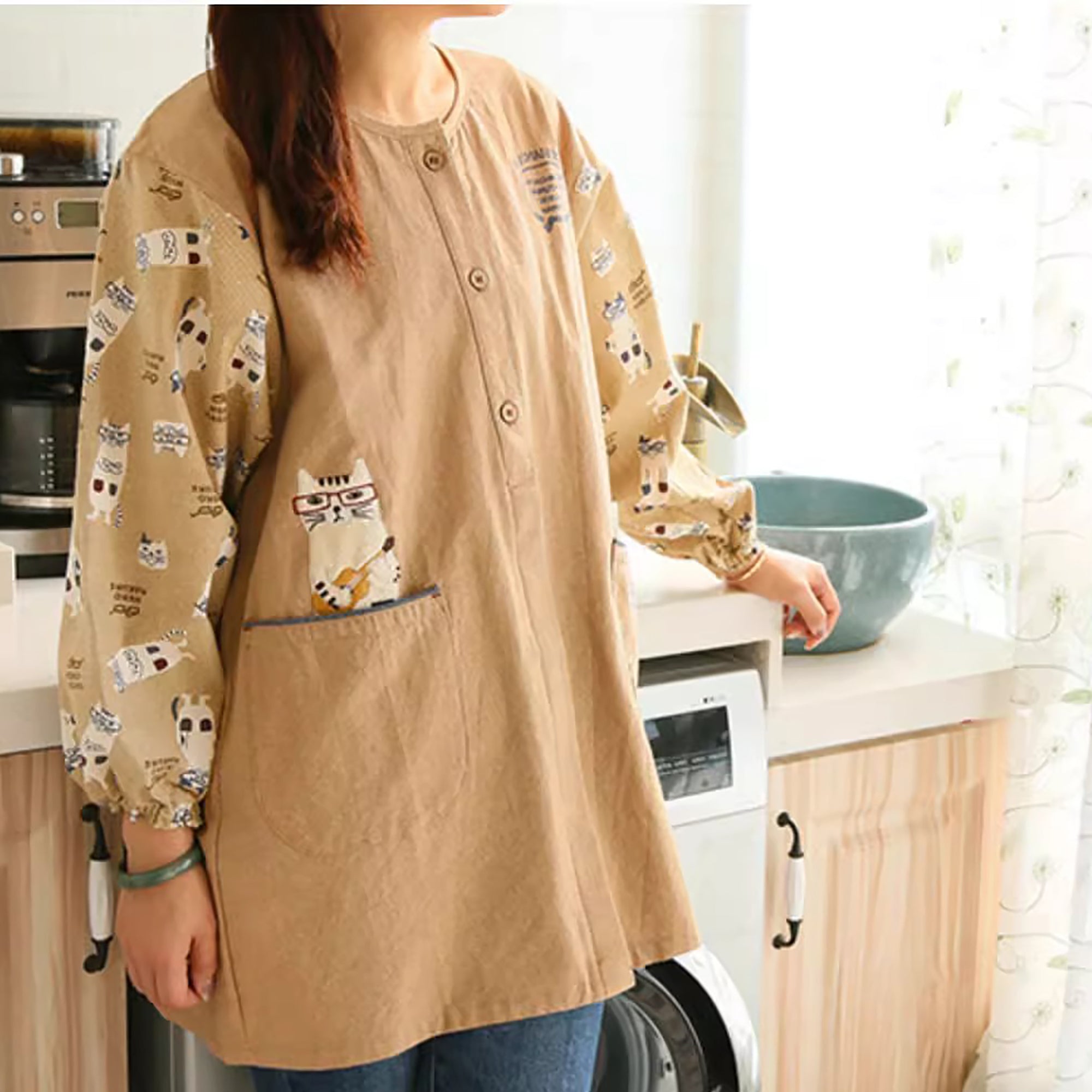 Tablier japonais chat Kusuguru