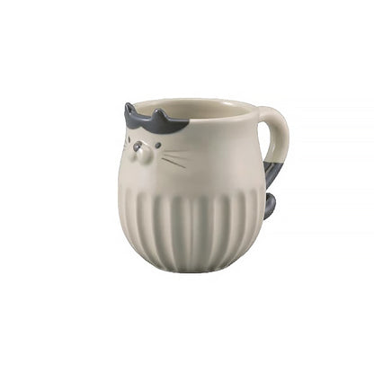 Théière et Mug en céramique chat DECOLE
