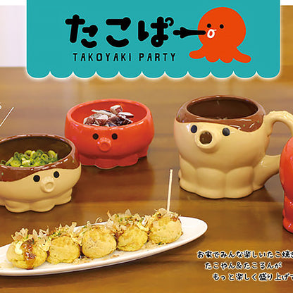 Service à takoyaki en céramique