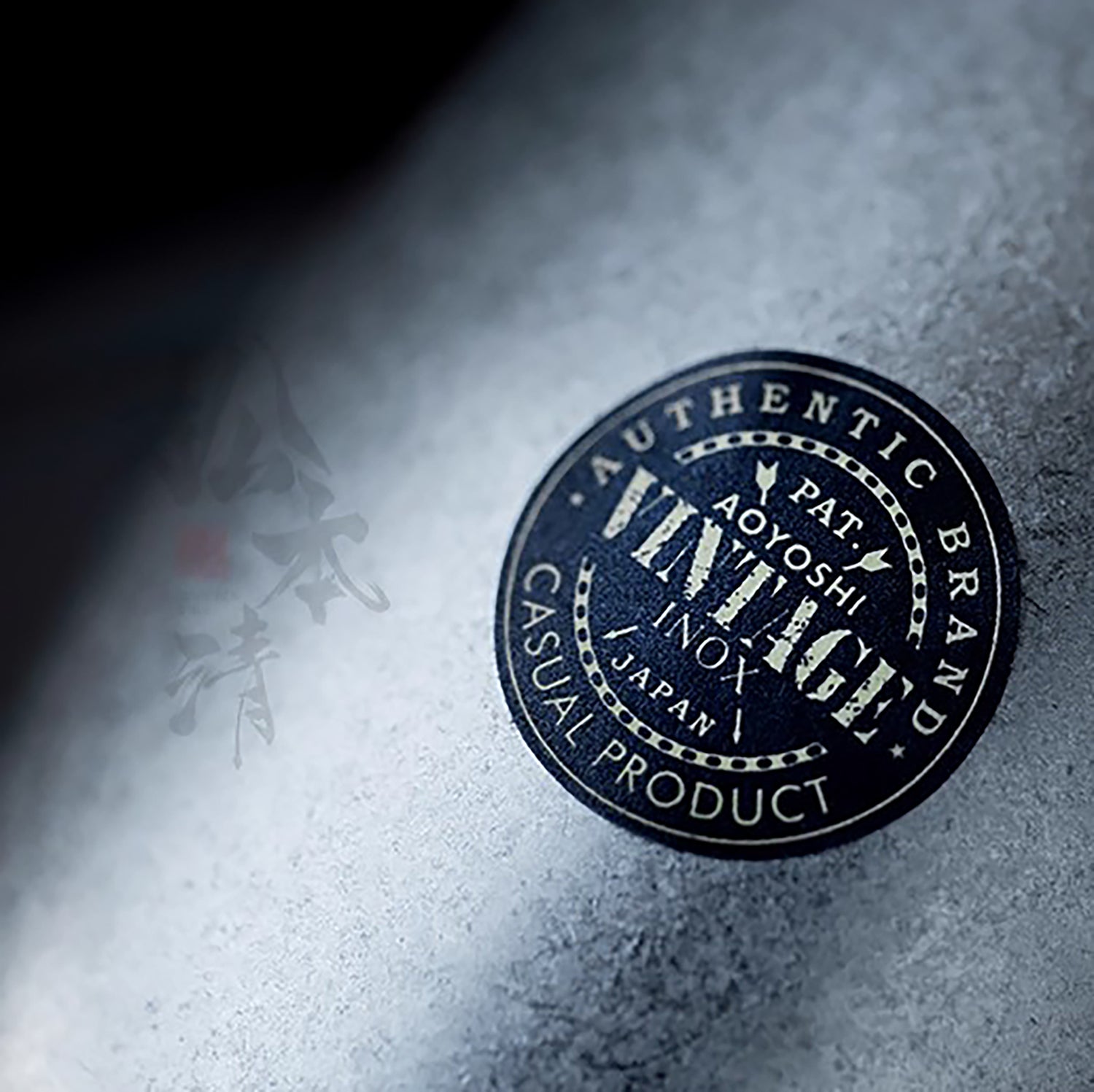 Tasse à café vintage en acier inoxydable double paroi AOYOSHI