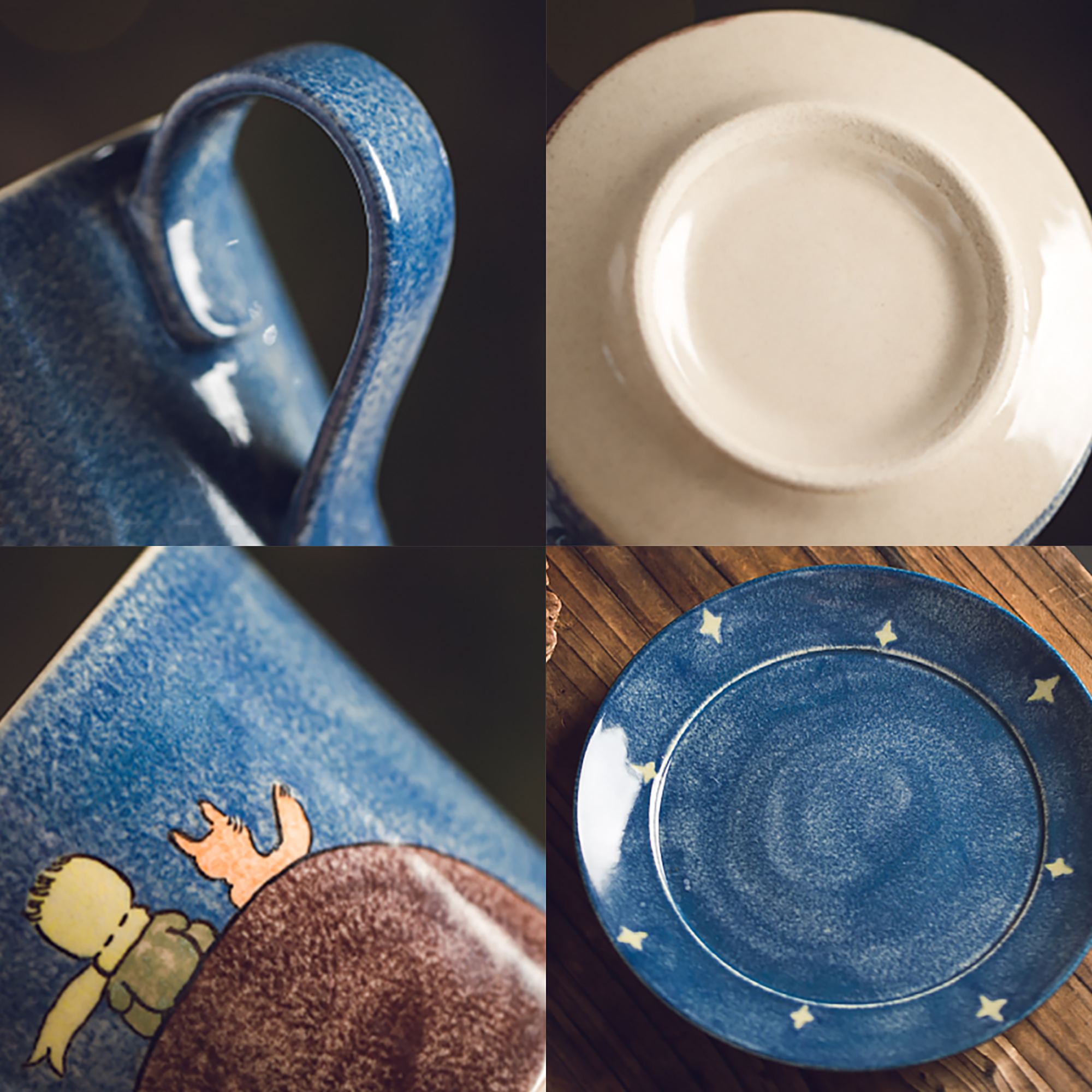Tasse à café en porcelaine Le Petit Prince 