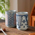 Tasse Minoyaki décor sometsuke bleu et blanc