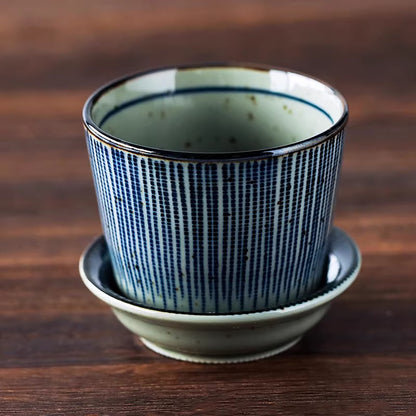 Tasse yunomi Minoyaki avec motif tokusas