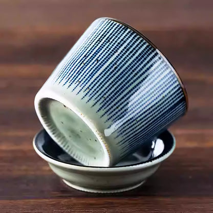 Tasse yunomi Minoyaki avec motif tokusas