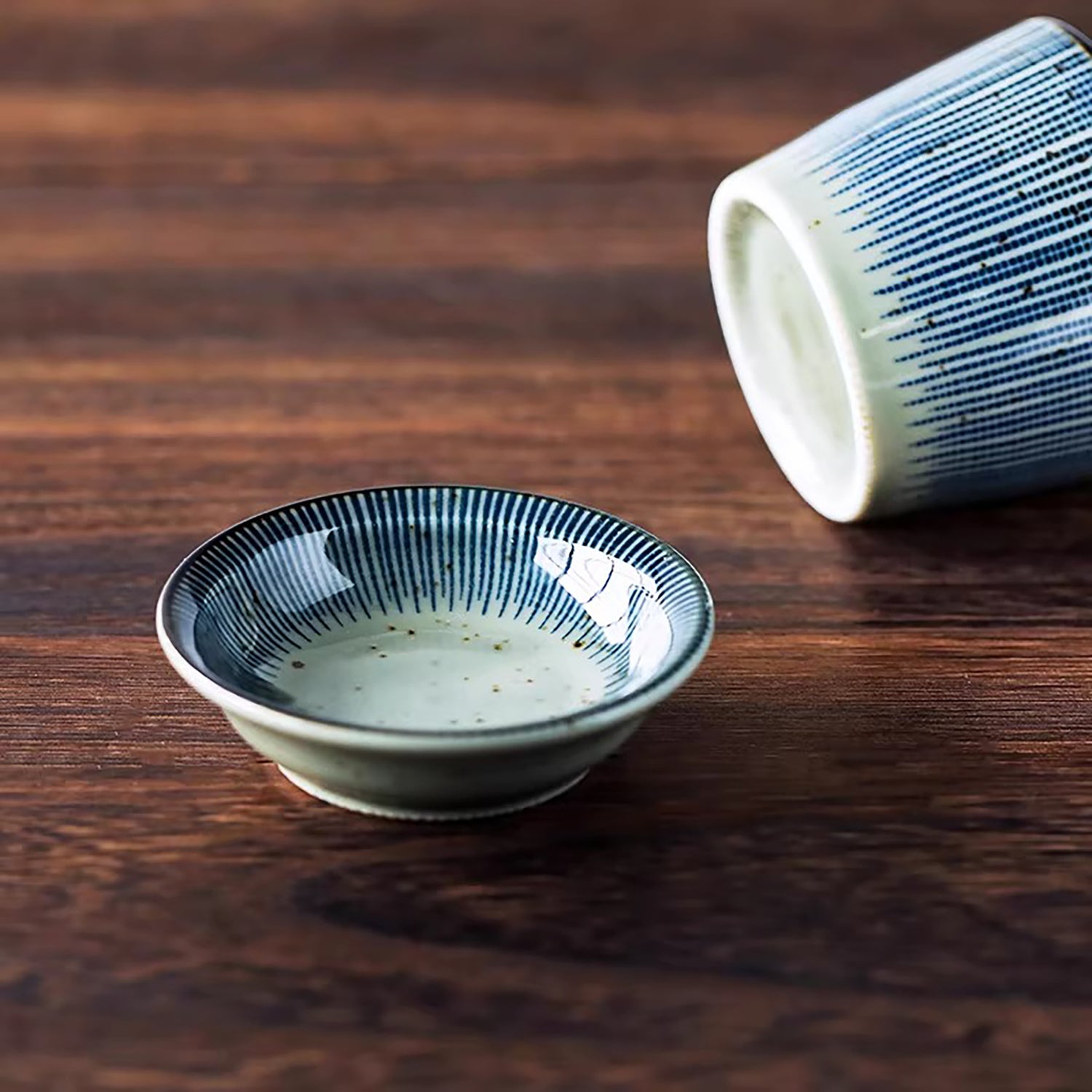 Tasse yunomi Minoyaki avec motif tokusas