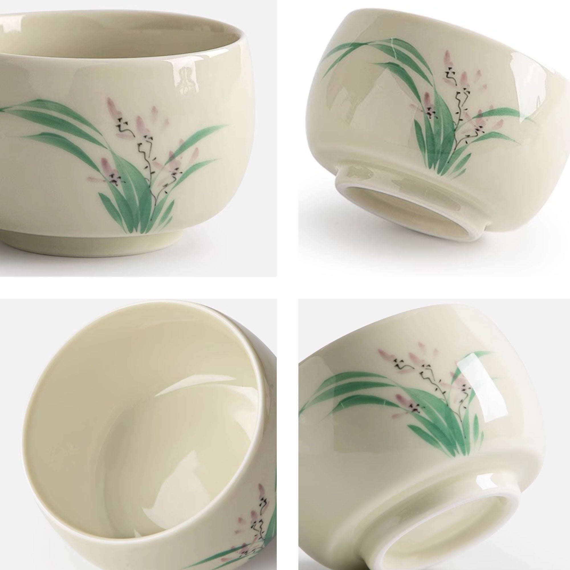 Tasse maître en porcelaine avec motif d&