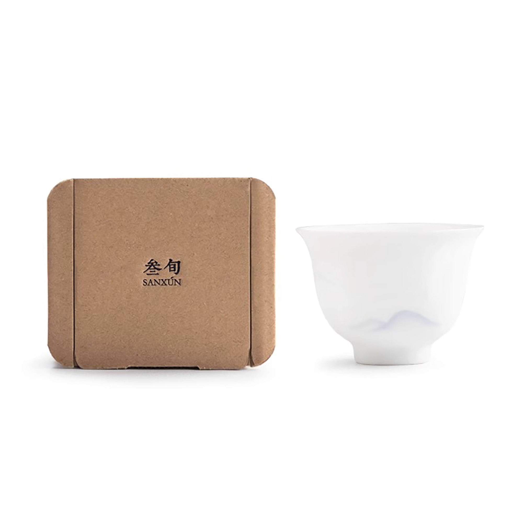 Tasse Gongfu en Céramique en Thème "Montagnes Lointaines"