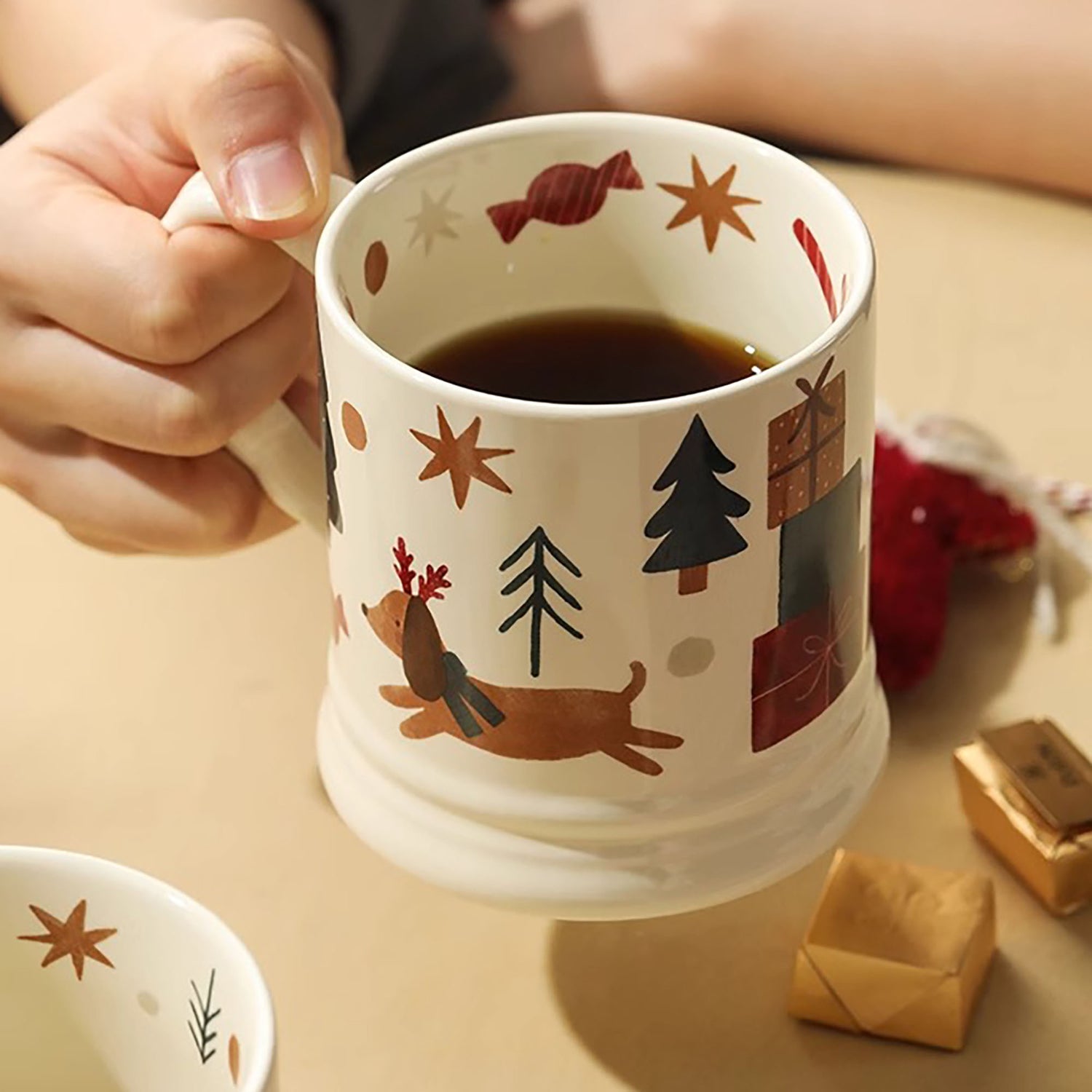 Mug en céramique de Noël