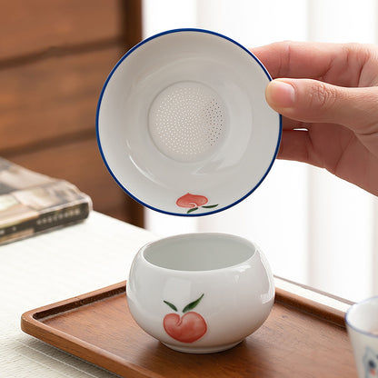 Tasse de partage en porcelaine faite à la main de Jingdezhen