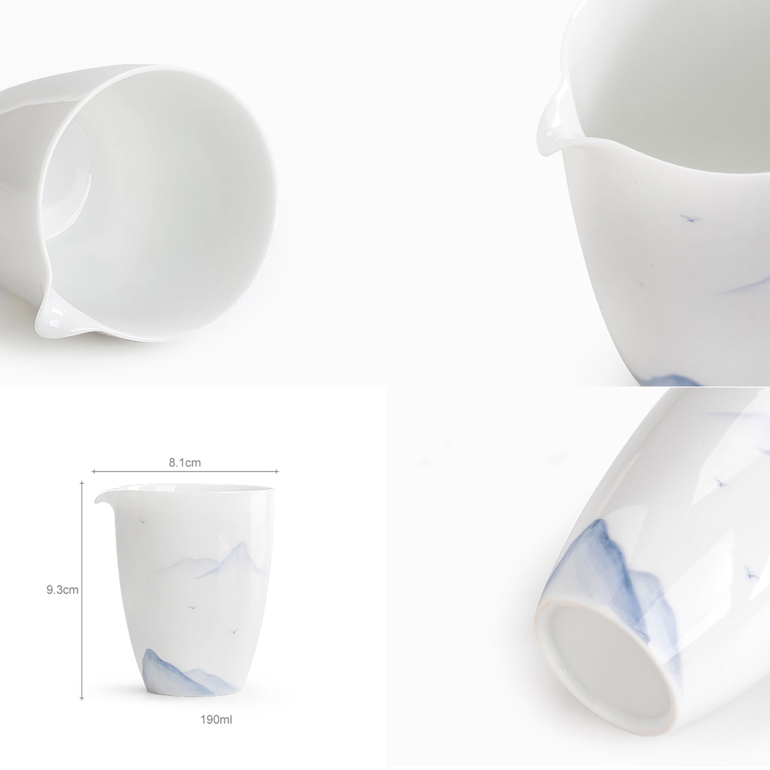 Tasse de partage en Thème &quot;Montagnes Lointaines&quot;