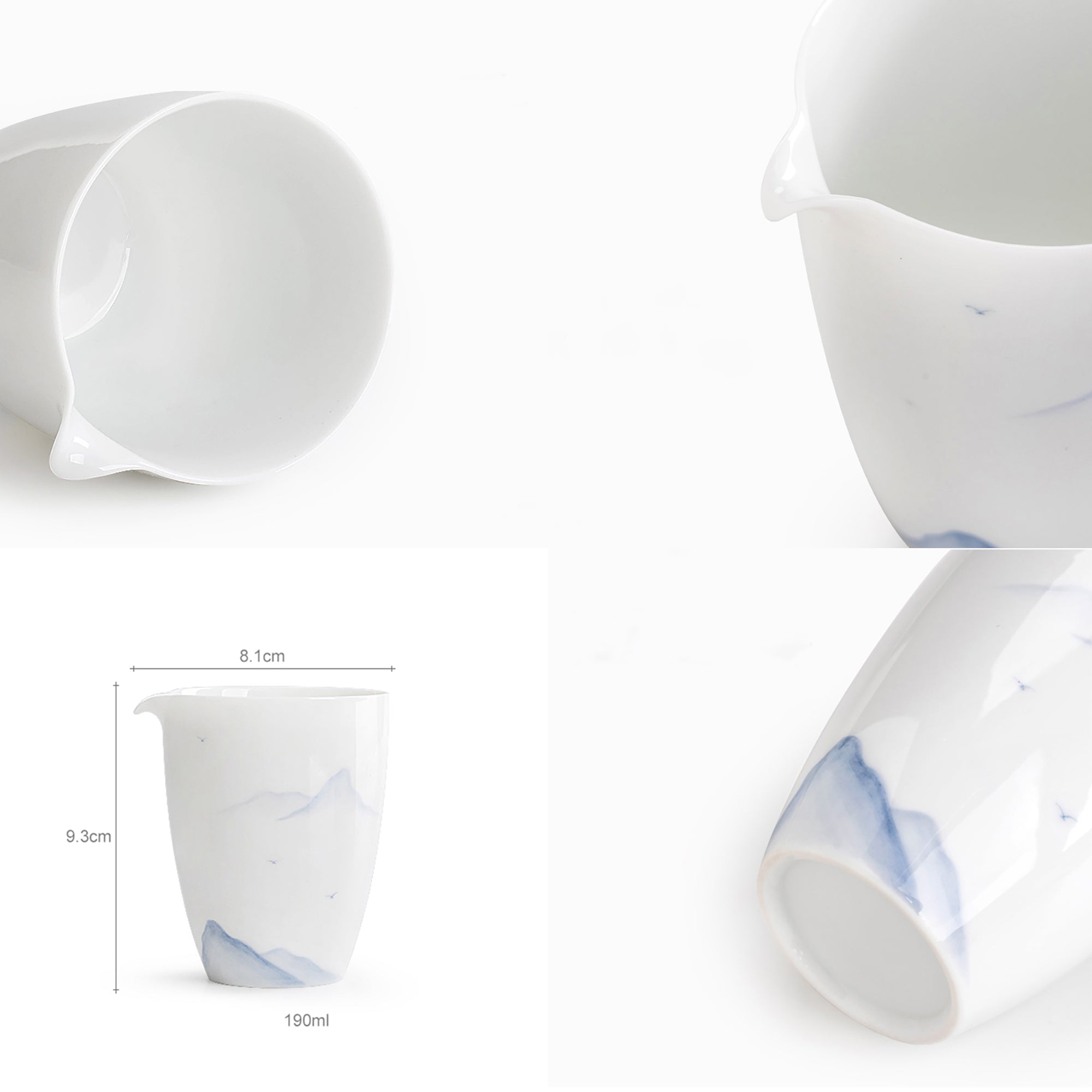 Tasse de partage en Thème &quot;Montagnes Lointaines&quot;