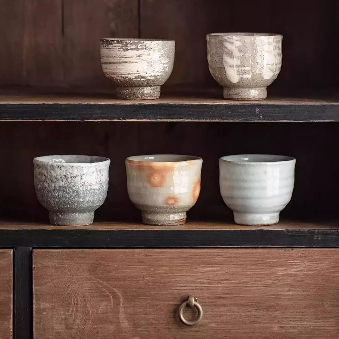 Ensemble de tasses à thé en céramique japonaise Hatsuichi