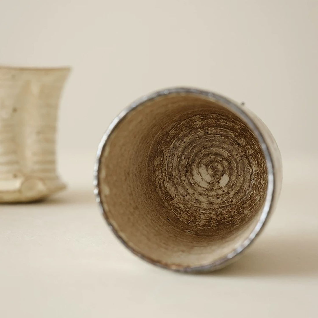 Tasse Yunomi motif losanges