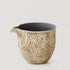 Tasse à partager effet pierre Kohiki à motif plume sculpté main