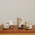 Tasse à thé kohiki décor floral peint à la main
