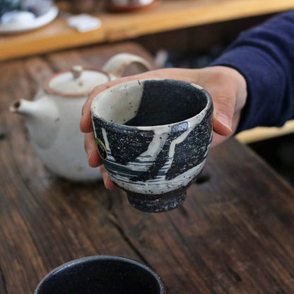 Tasse yunomi en céramique Shigaraki