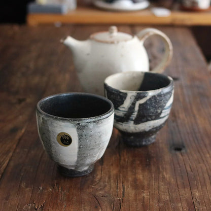 Tasse yunomi en céramique Shigaraki