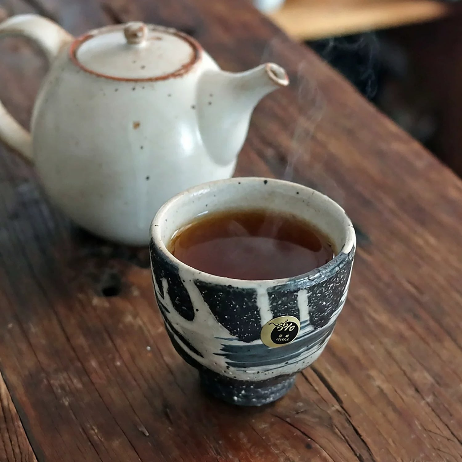 Tasse yunomi en céramique Shigaraki