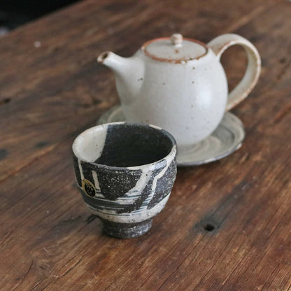 Tasse yunomi en céramique Shigaraki