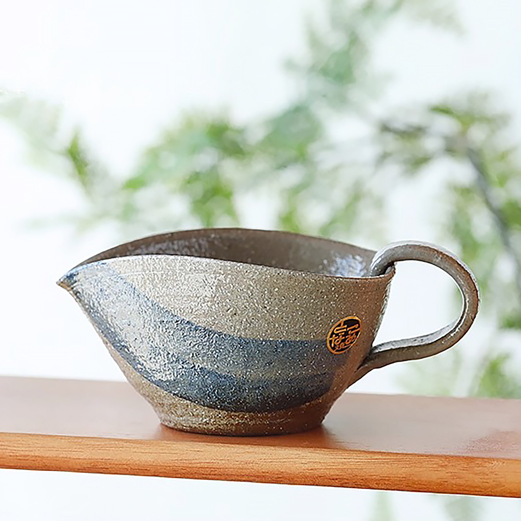 Tasse Katakuchi en grès Tokoname