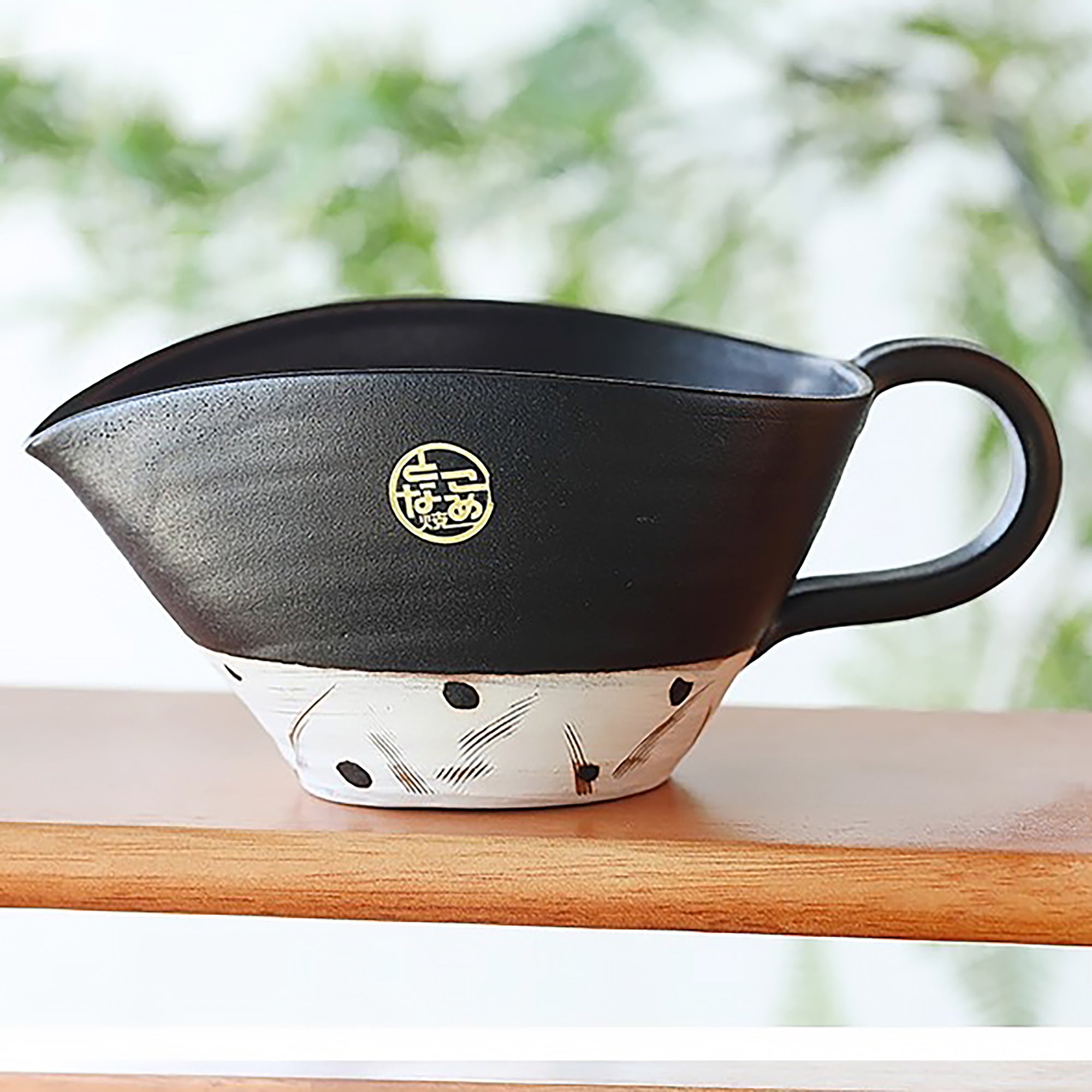 Tasse Katakuchi en grès Tokoname
