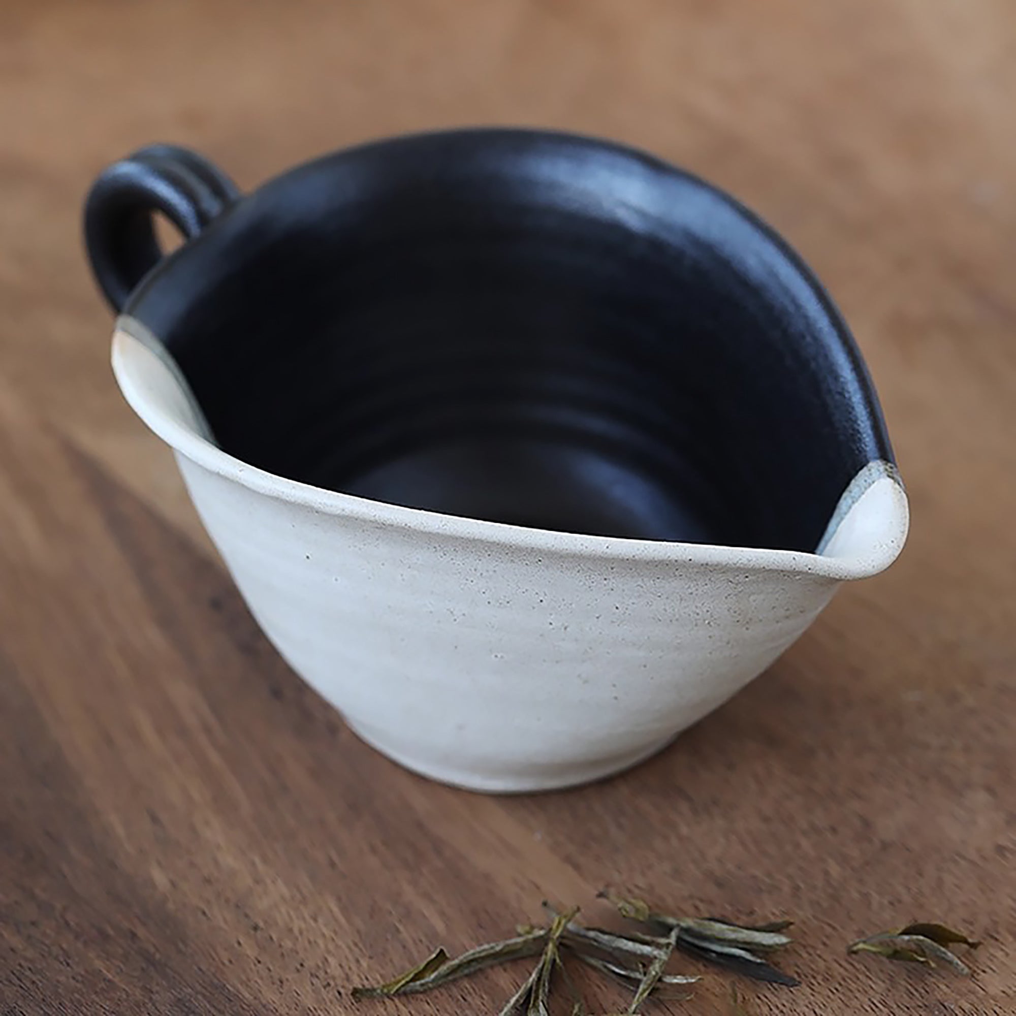 Tasse Katakuchi en grès Tokoname