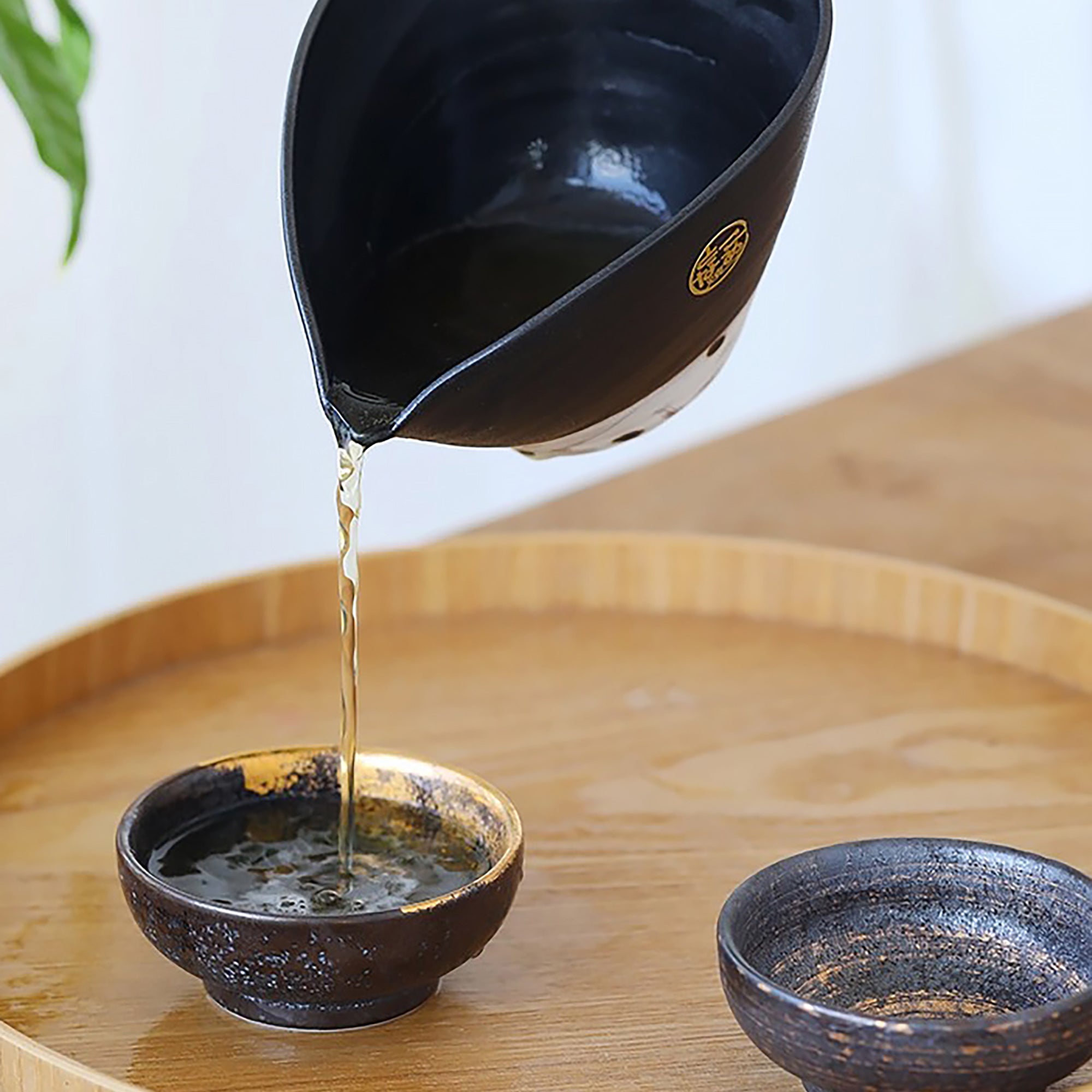 Tasse Katakuchi en grès Tokoname