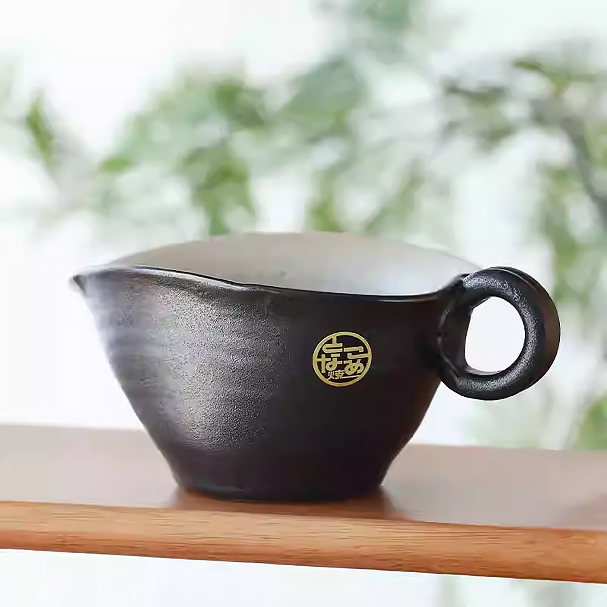 Tasse Katakuchi en grès Tokoname