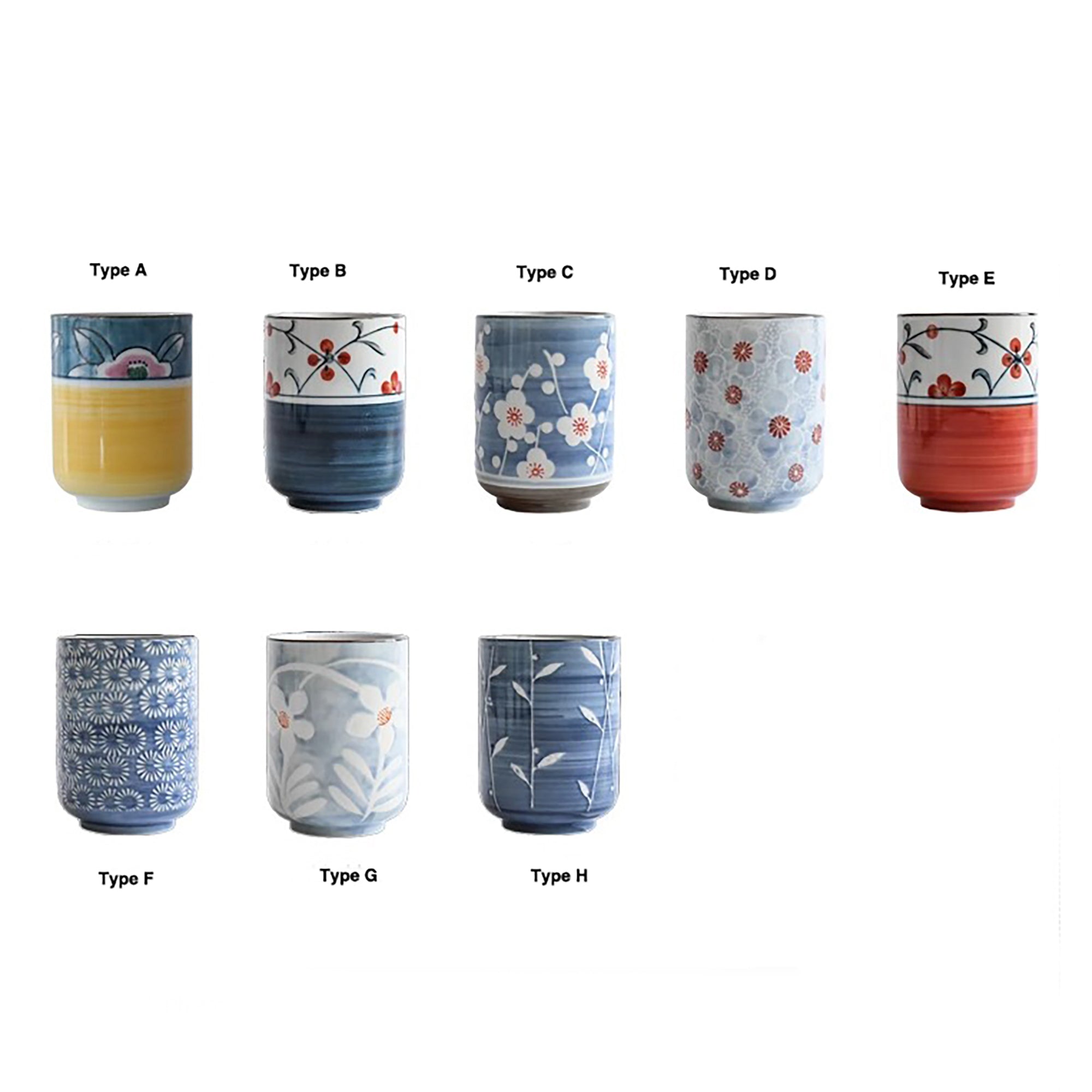 Tasse en céramique style choko japonais