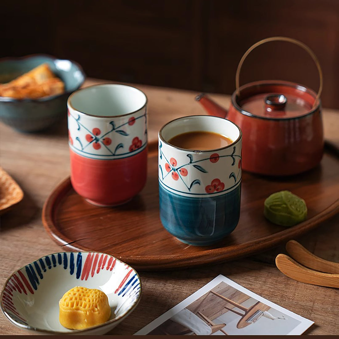 Tasse en céramique style choko japonais