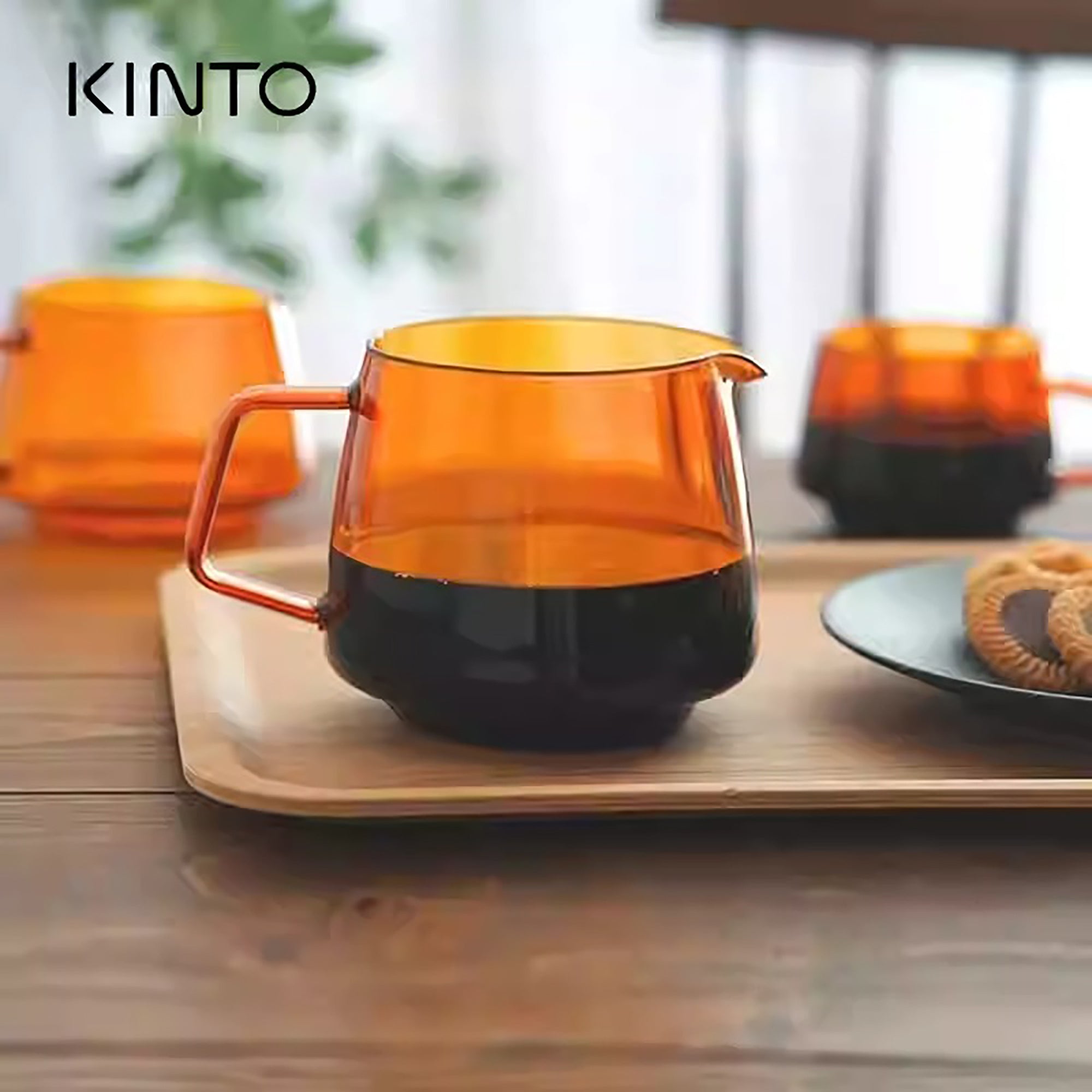 Tasse à café ambre KINTO Style vintage