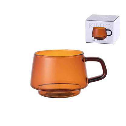 Tasse à café ambre KINTO Style vintage