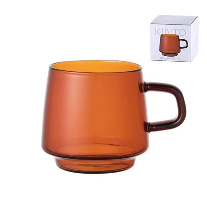 Tasse à café ambre KINTO Style vintage