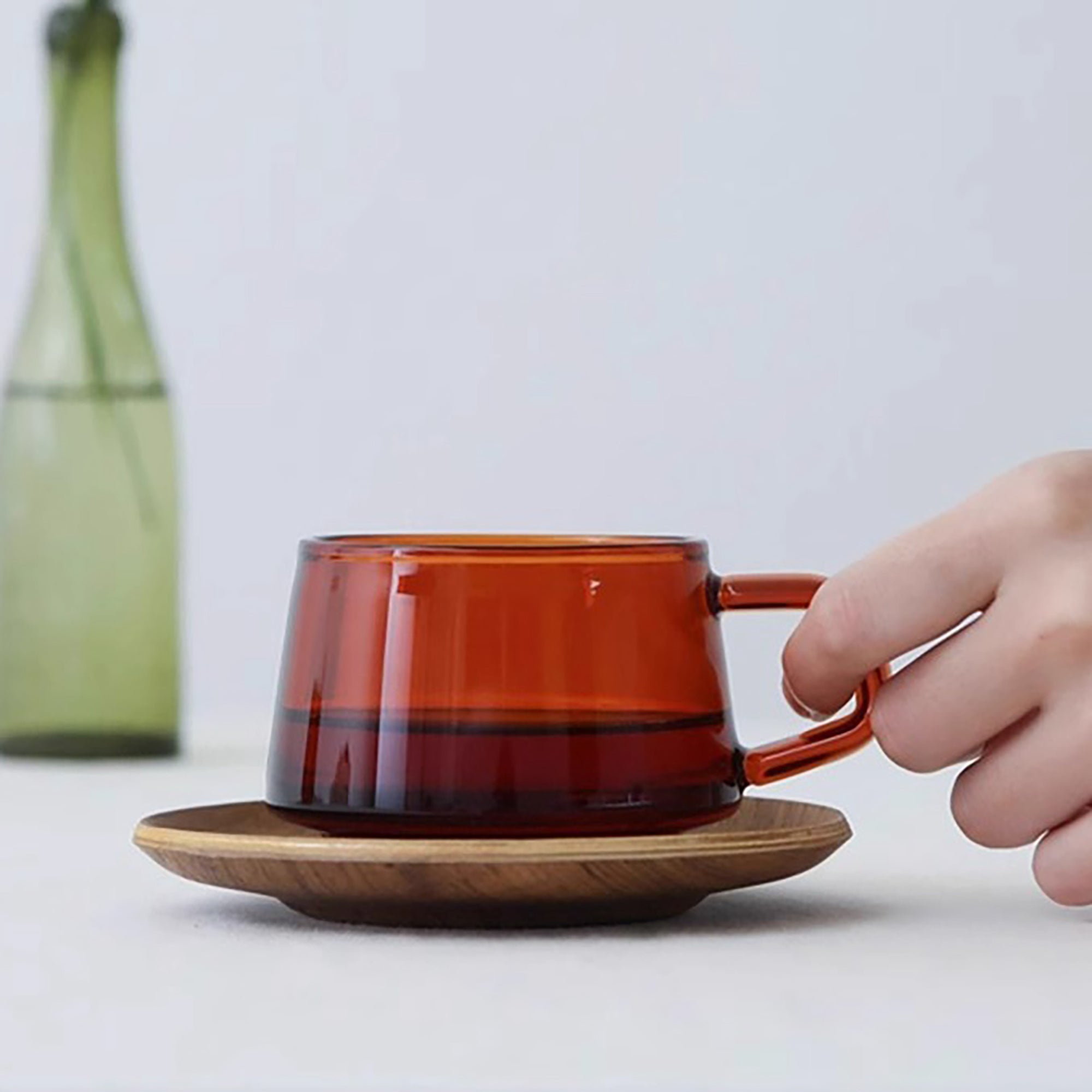 Tasse à café ambre KINTO Style vintage