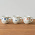 Mug artisanal Hasami-yaki motif fleur