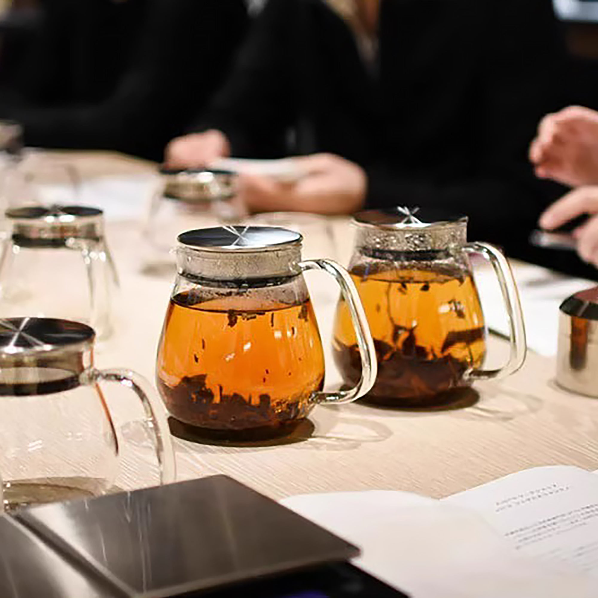 Théière en verre Kinto