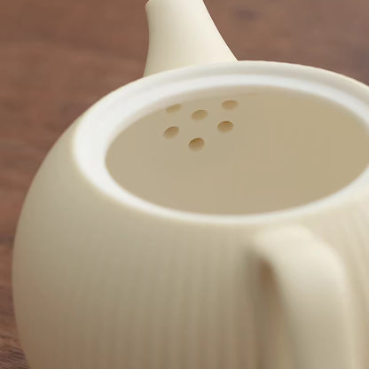 Théière grande capacité en porcelaine 