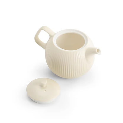 Théière grande capacité en porcelaine 