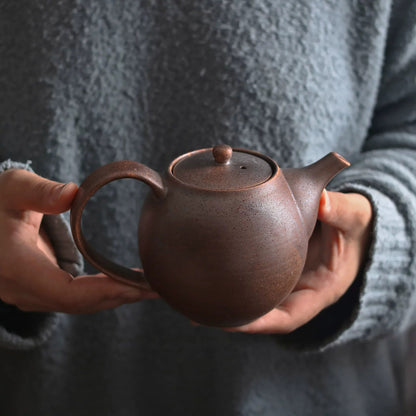 Théière en céramique Shigaraki