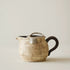 Théière artisanale en argile style wabi-sabi 