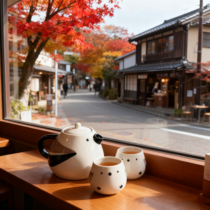 Service à thé Sunart en Série familiale mignonne